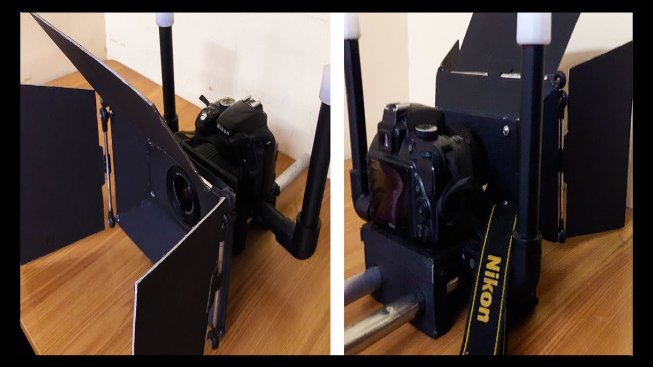 DIY Matte box & rail system for DSLR cheap and easy ( part 2 )