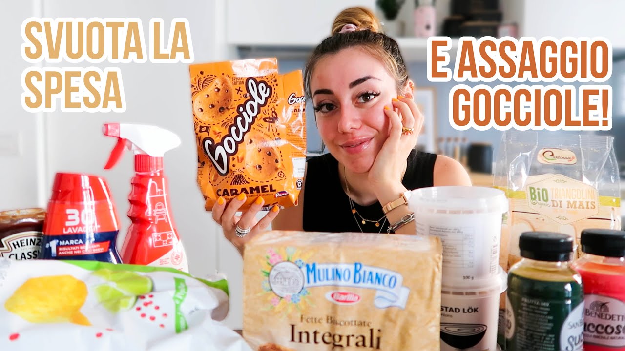 SVUOTA LA SPESA E NUOVE GOCCIOLE AL CARAMELLO!! 🛒🍪 #4