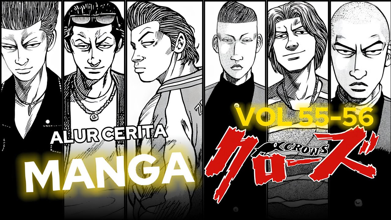 THE SPIRIT OF THE YOUTH‼️FRESHMAN WAR BEGINS | Crows Manga Storyline Vol. 55-56