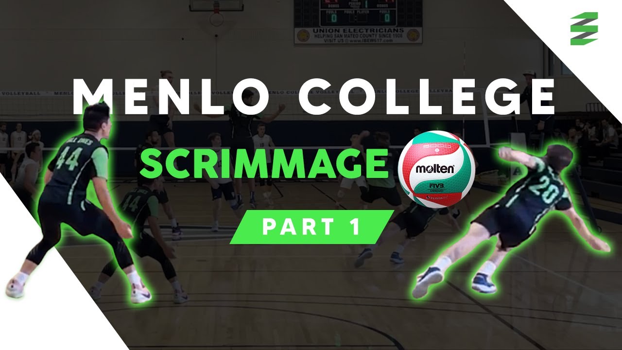 Menlo College vs Tall Ones (Part 1 of 2) Volleyball Game