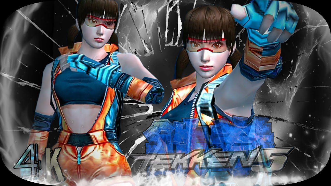 Asuka ( 2p Orange Outfit ) Ultra Hard Tekken 5 Remastered UHD 4K 60 FPS