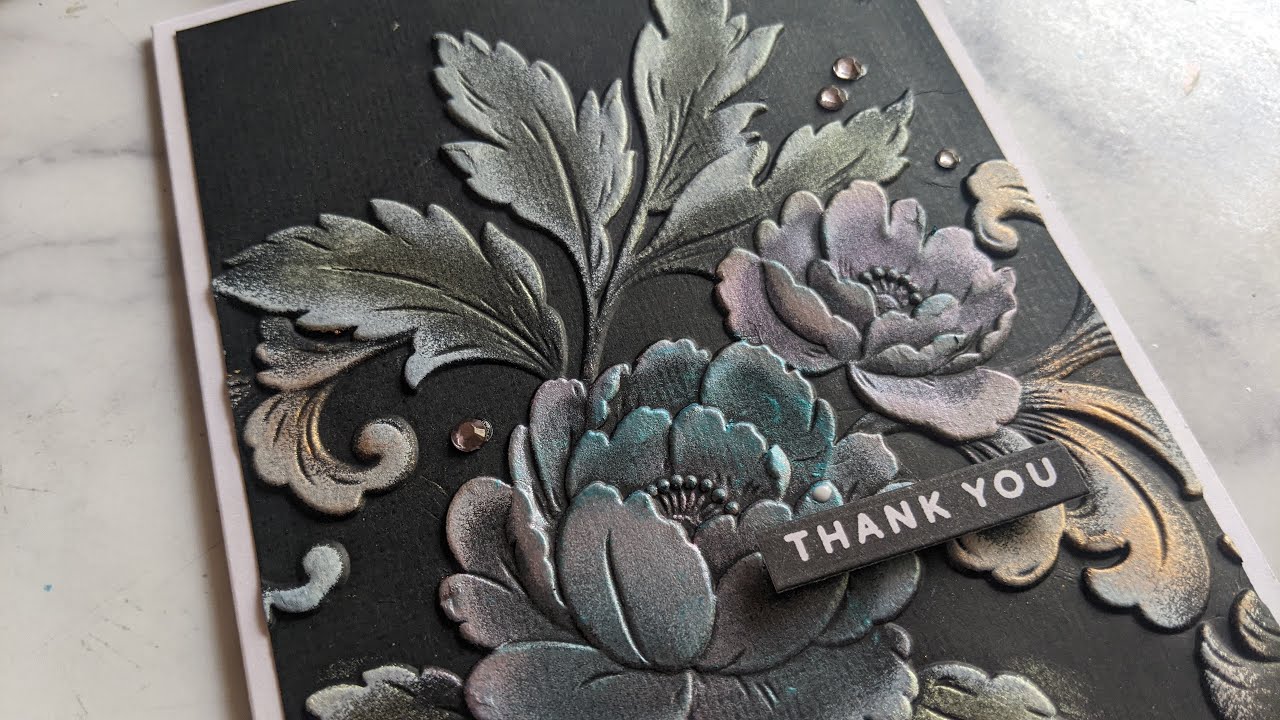 Adding Shimmer and Shine to Embossed Images