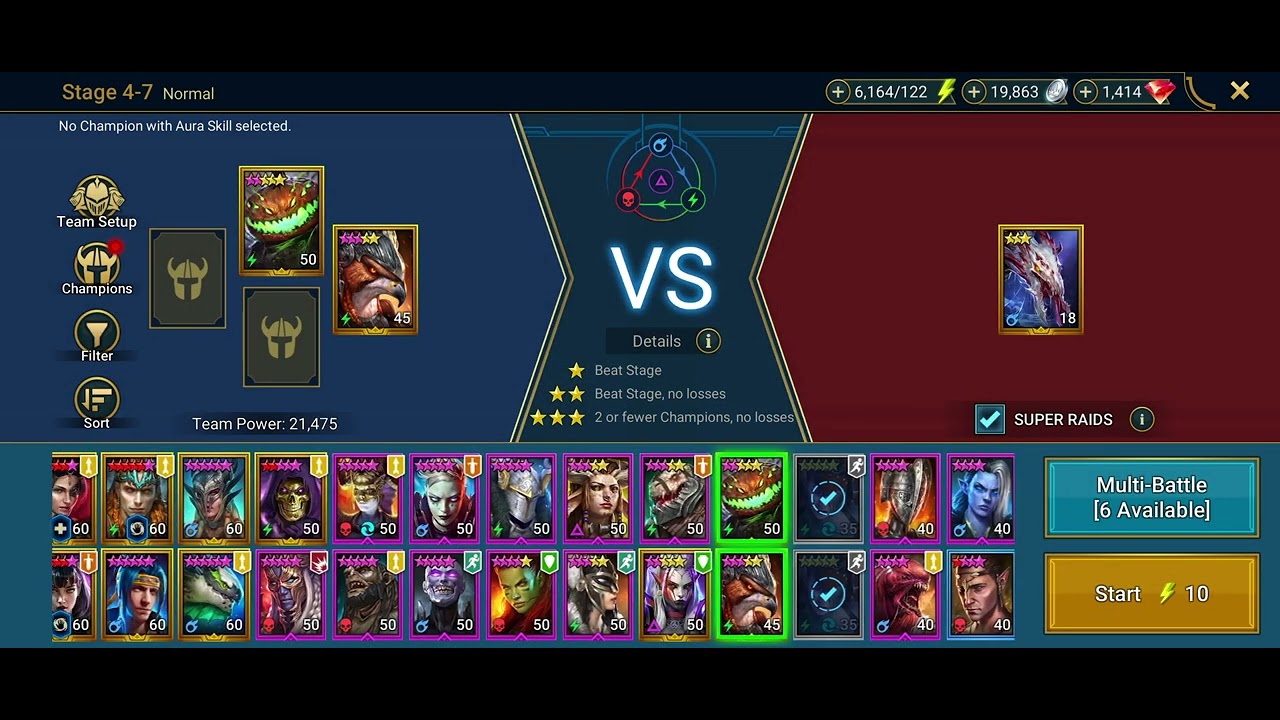 Testing Legendary Cleopterix, Raid Shadow Legends