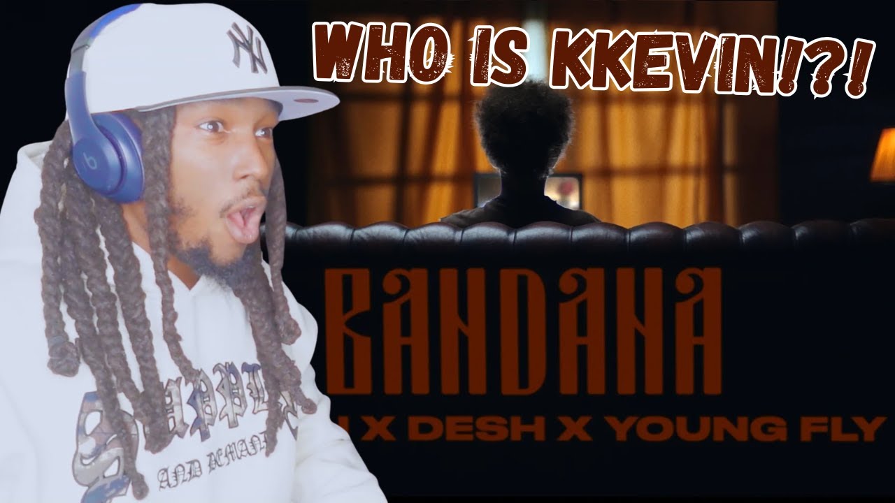 KIING REACTS to KKEVIN, YOUNG FLY, DESH - BANDANA | S600 MAYBACH (Official Music Video)