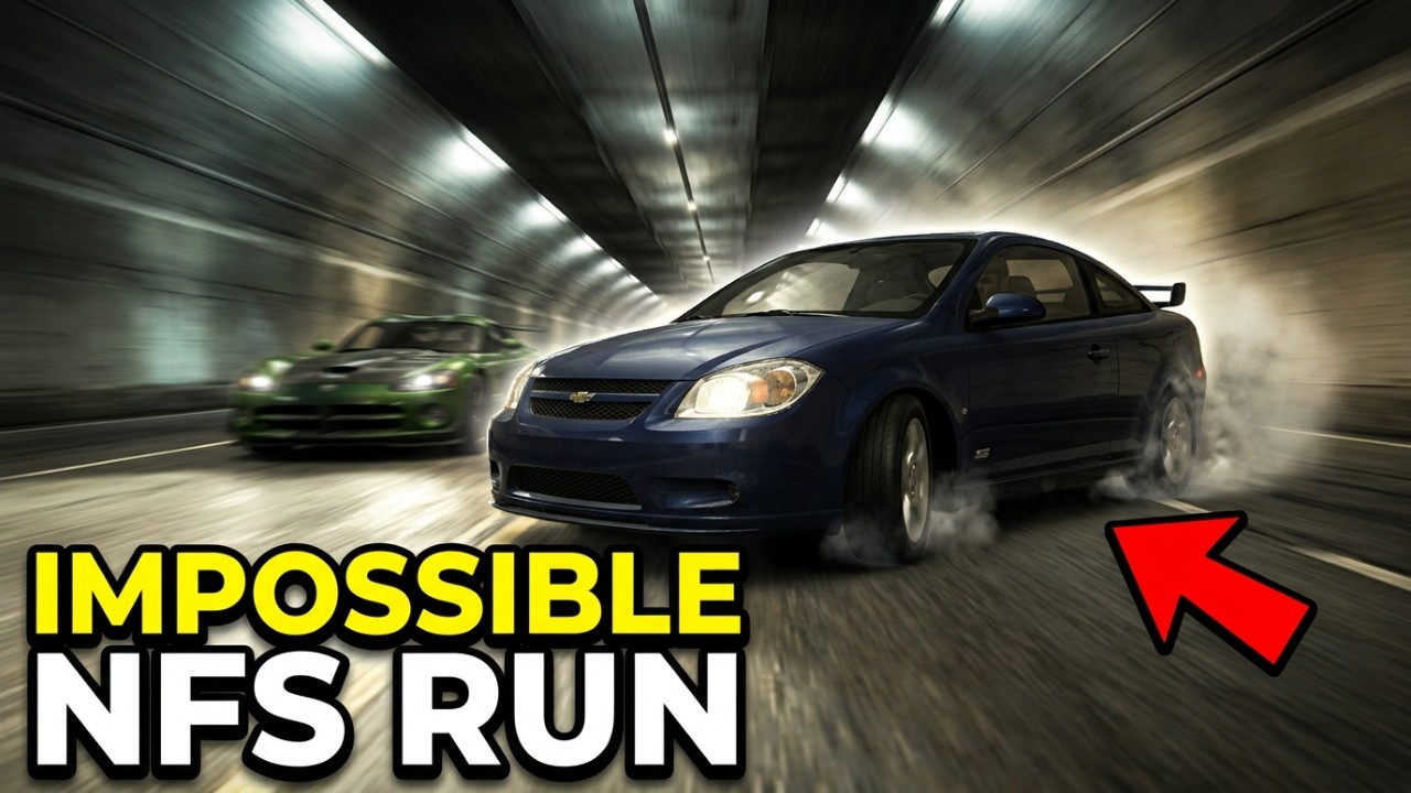 Can You Beat NFS Most Wanted With a Stock Cobalt SS? (I Almost Did…)