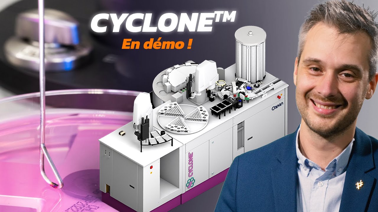 CYCLONE&trade; : L'automate qui assure le contr&ocirc;le qualit&eacute; de vos &eacute;chantillons