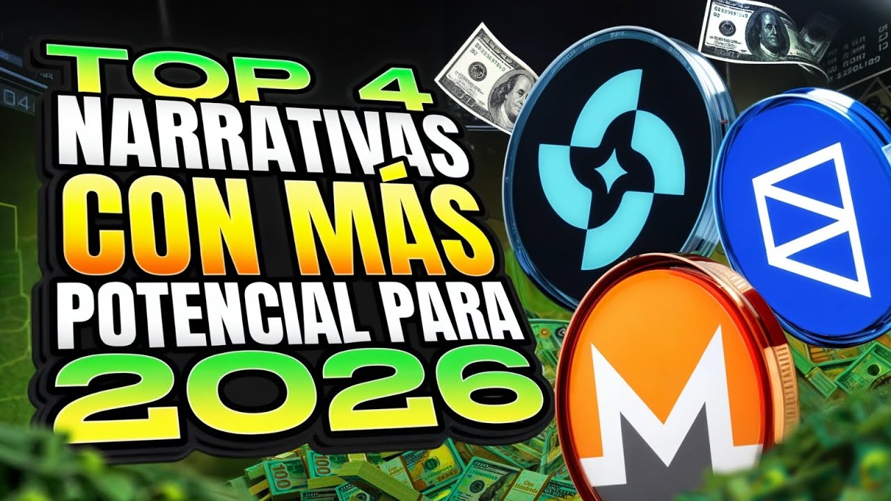🔥 TOP CRIPTOMONEDAS con m&aacute;s POTENCIAL para 2026 🔥