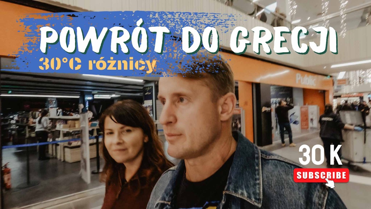 308. Powrót do kampera w Grecji | 30 stopni cieplej niż w Polsce! W styczniu!