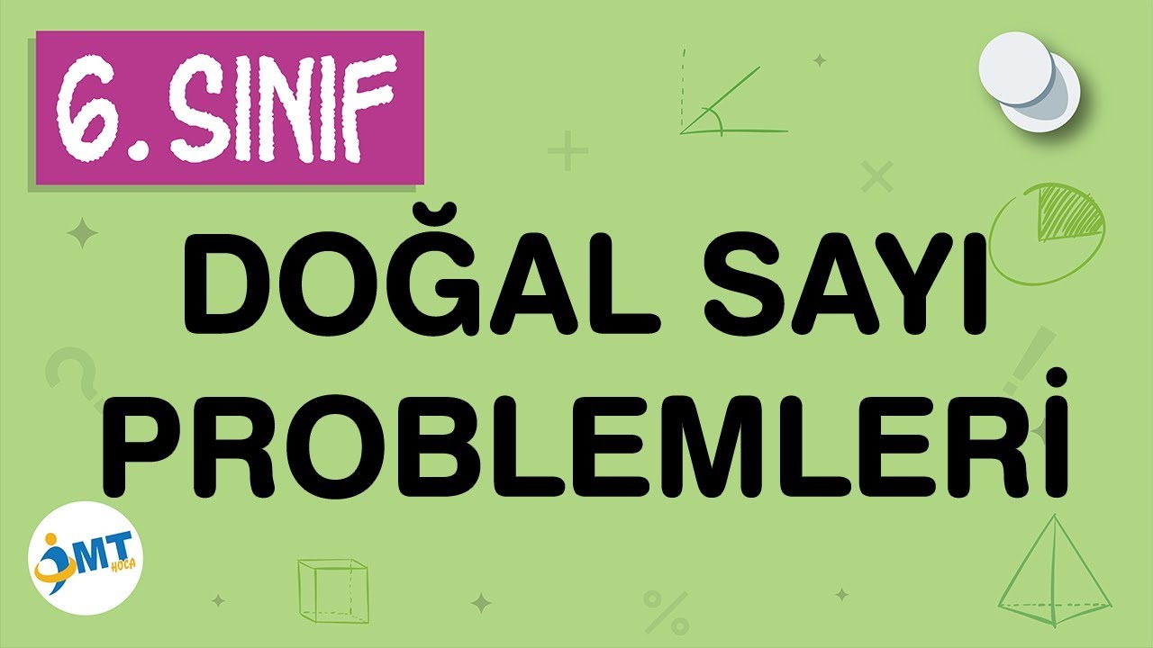 Doğal Sayı Problemleri 6. Sınıf Matematik
