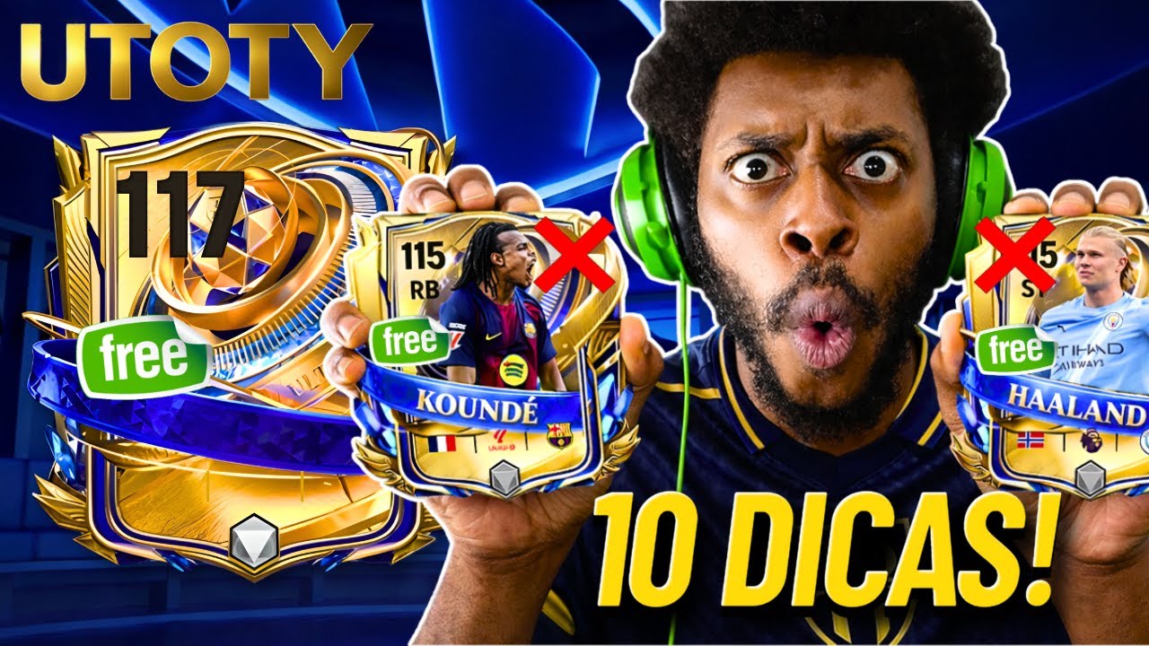 COMO FARMAR UMA CARTA 117 UTOTY DE GRAÇA NO FC MOBILE