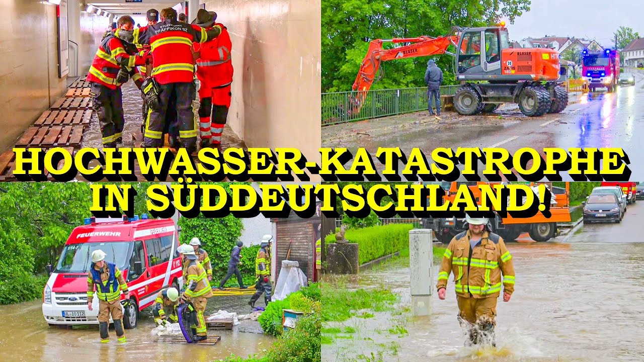 KATASTROPHENALARM IN BAYERN: Als die Jahrhundertflut zur Katastrophe wurde | Über 1000 Einsatzkräfte