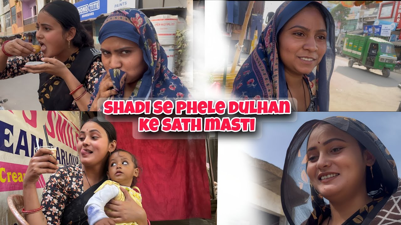 Made the bride spend her money before the wedding 😁 #trending #shadi #vlog #family #viral #mrandm...