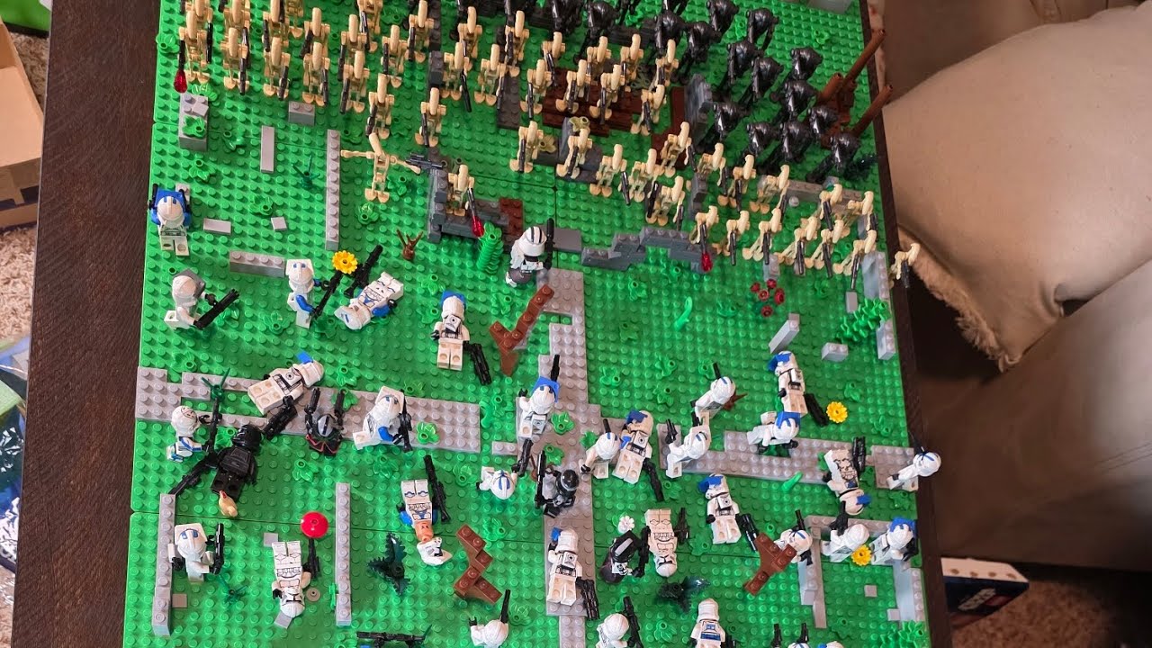 Я сделал огромную самодельную модель из Lego по мотивам «Войн клонов»!