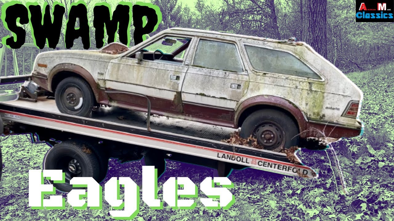 RECOVERING 3 Abandoned AMC Eagles from the DEEP WOODS - Swamp Eagles Part 2!