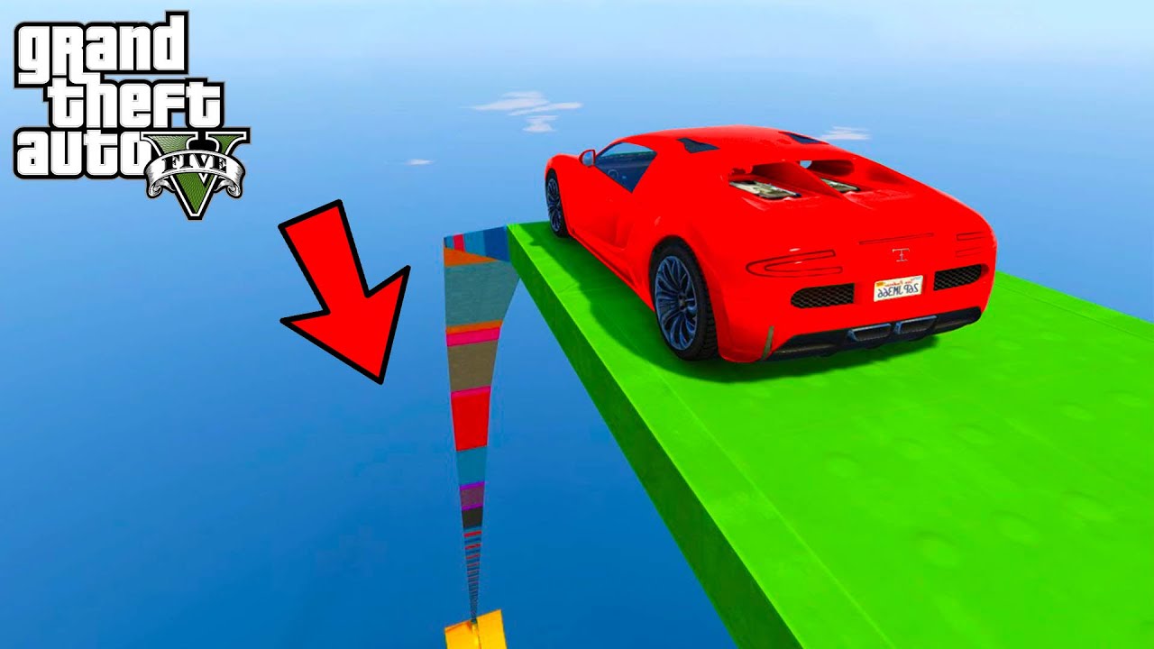 قراند 5 : باركور ماب صعب جدا - GTA V !! 😂👌