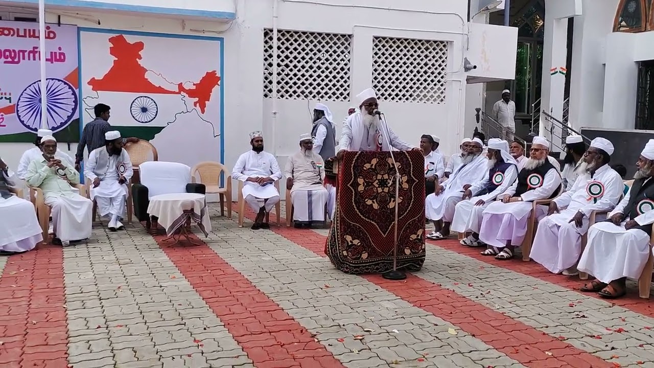 75th Independence Day speech by Hazrath Moulana Mufthi Roohul Huq Rashadi,Qasimid
