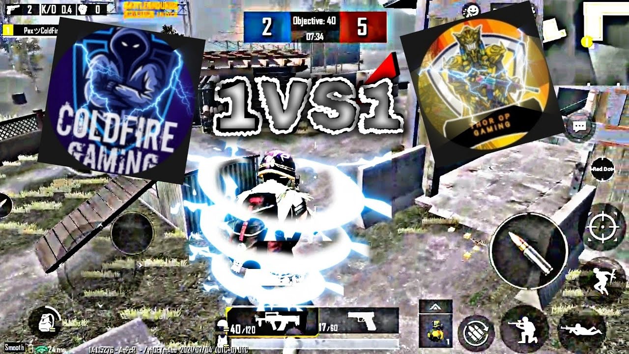 I played 1v1 against @thor op gaming | Groza Only Room | ColdFire Gaming
