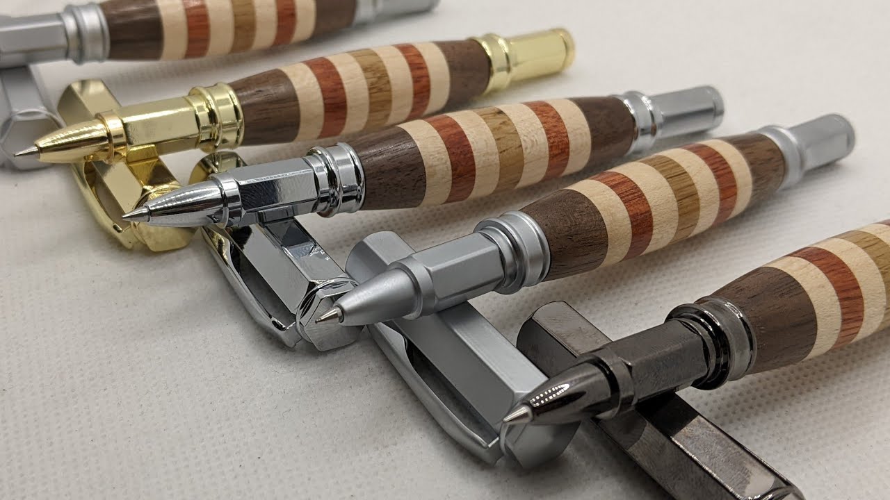 Made Some Fancy Segmented Pens