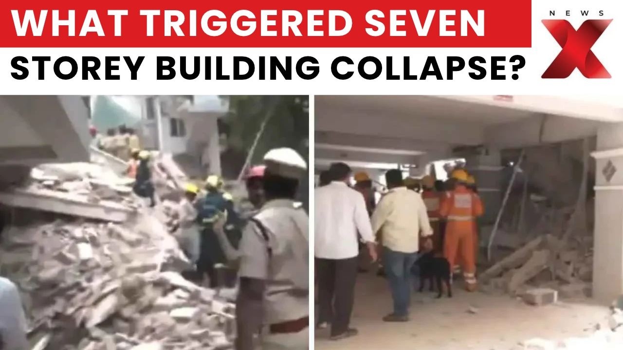 Hyderabad Building Collapse: Two Dead, Several Injured in Madhapur | NewsX