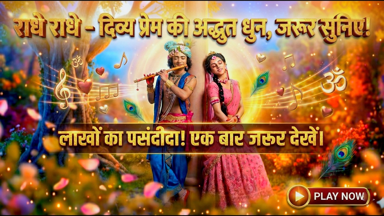 Shyam Radhe Gopal | Soulful Radha Krishna Bhajan | Peaceful Jaap Song 2026