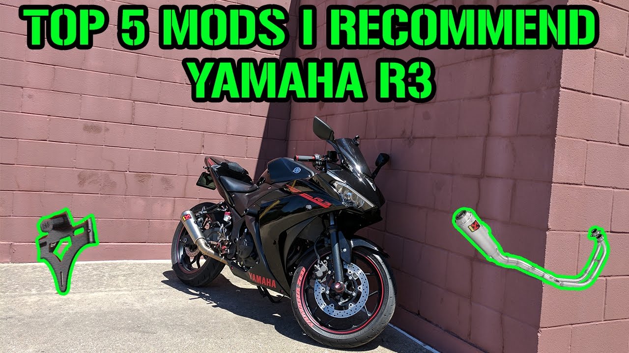 TOP 5 Mods For Your Yamaha R3
