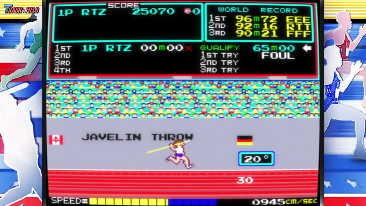 MyRetrozz Playz Arcade Track & Field