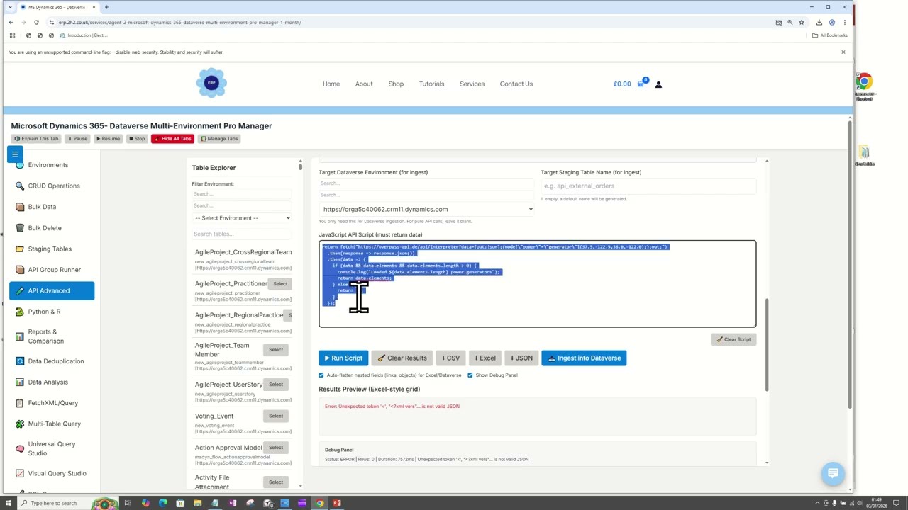 Microsoft Dynamics 365  Dataverse - API Data Collection from Multiple Sources- Case Study-6B