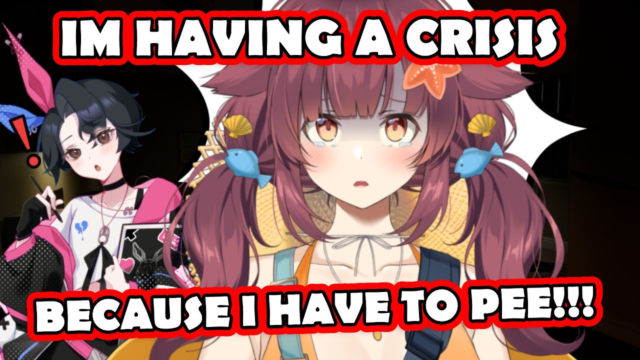 Hiyori Must PEE but her Manager say's DON'T PEE!