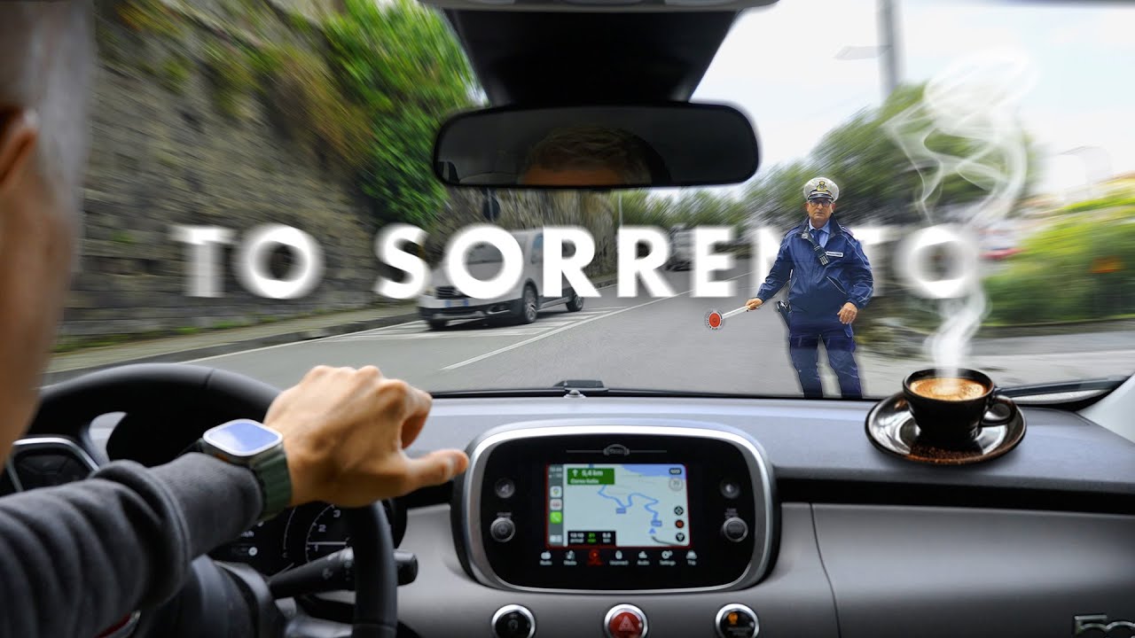 Exploring Italy's Beauty | Road to Sorrento (Amalfi Coast) Scenic Drives 4K50 Italy HDR