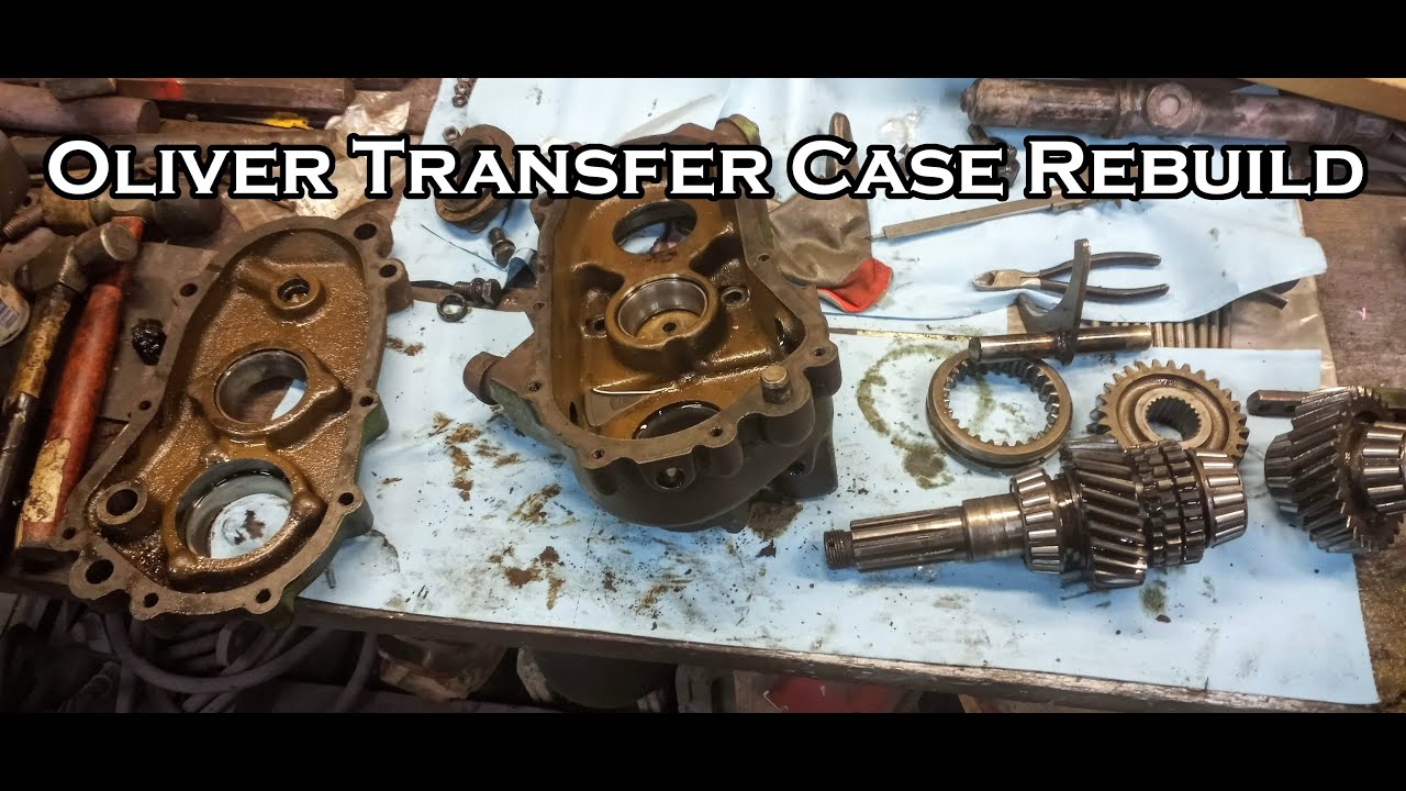 Oliver 1855 Restoration Part 9, Transfer Case rebuild part 2.