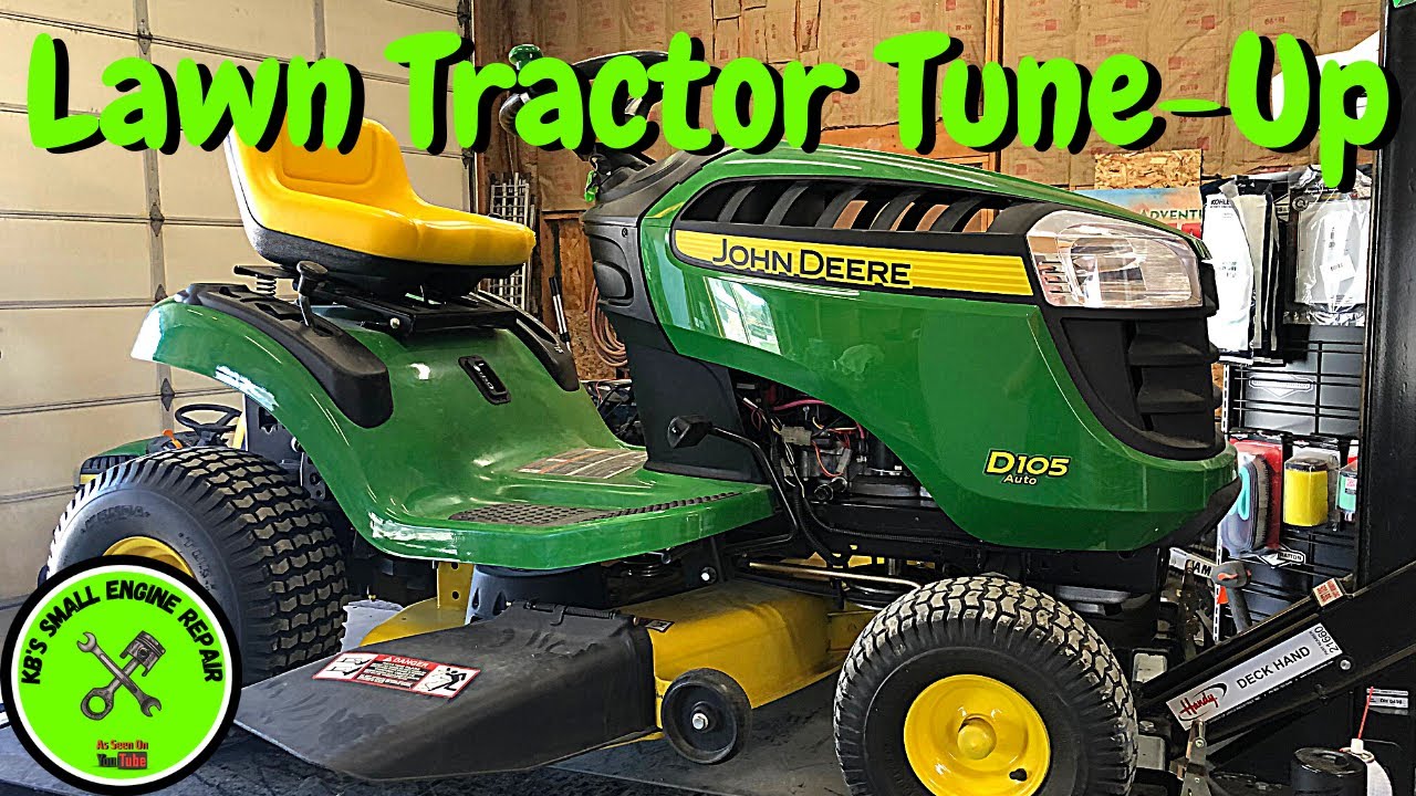 Full Lawn Tractor Tune-Up (John Deere D105)...