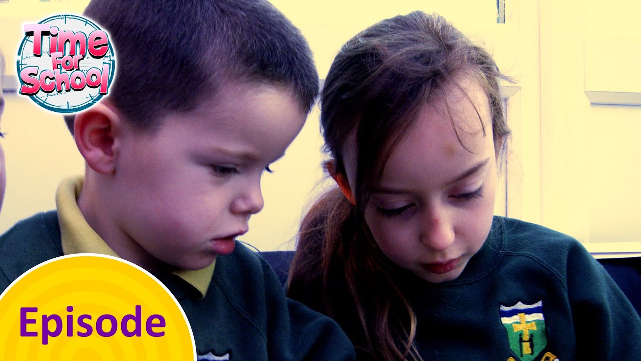 Mitchell's First Swimming Lesson | Time For School | FULL EPISODES