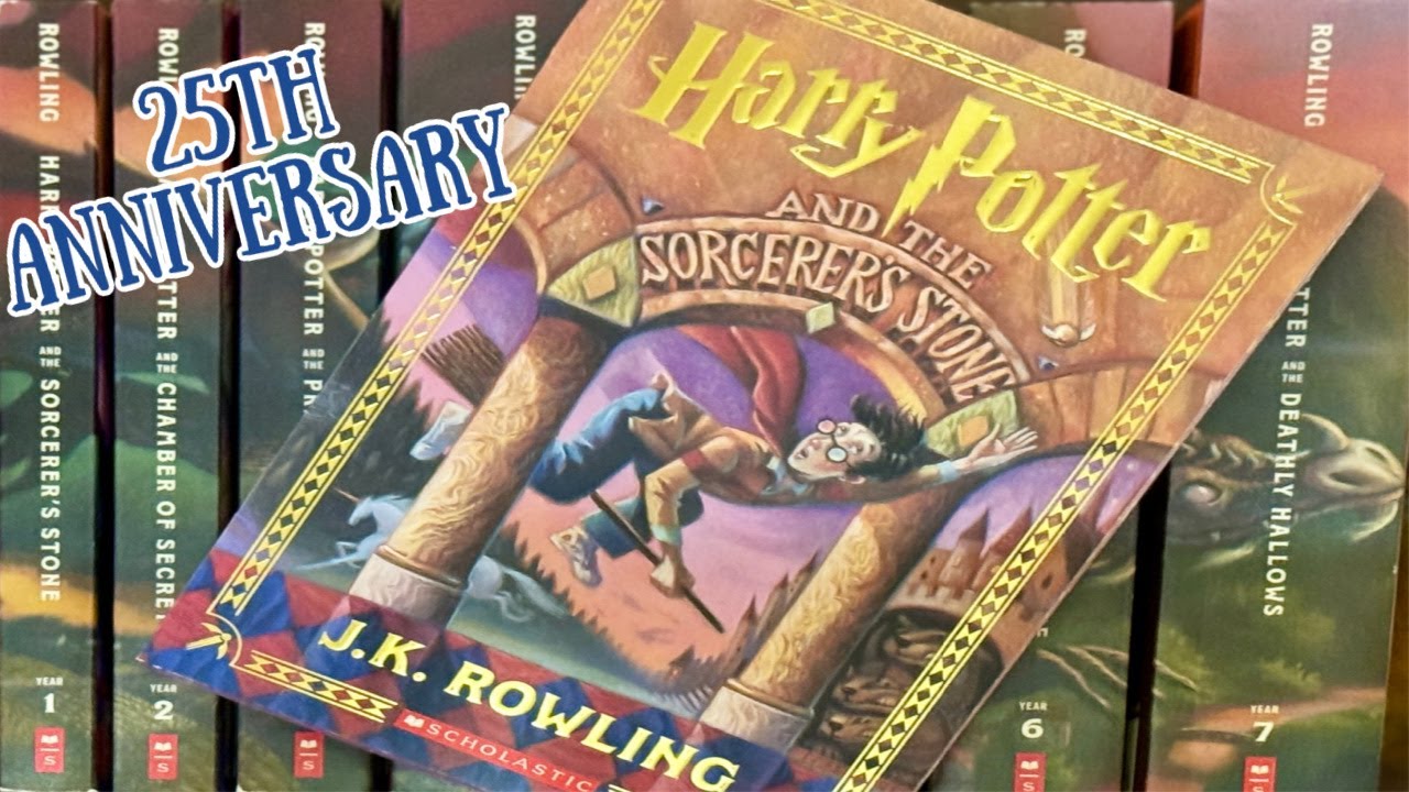 Scholastic and the Most Minimal 25th Anniversary Harry Potter Books