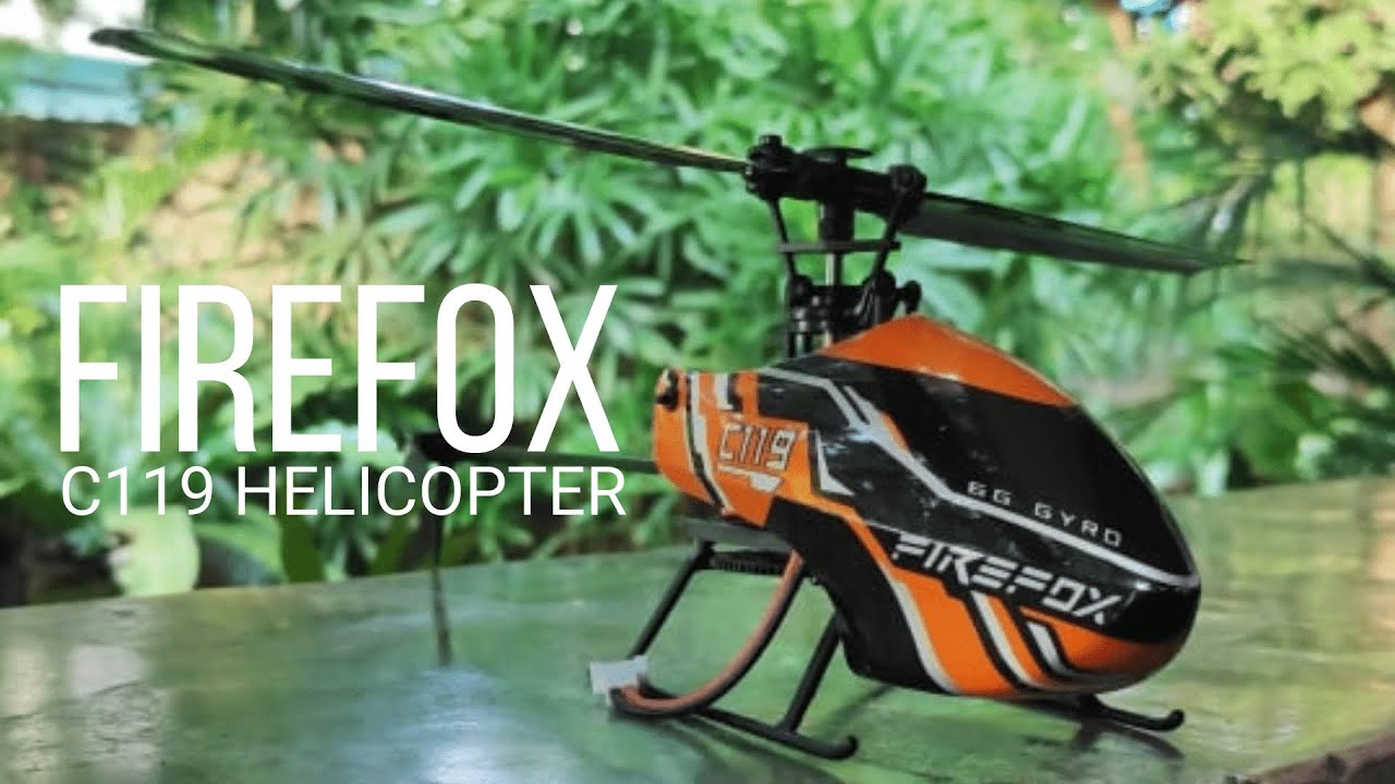 FIREFOX C119 HELICOPTER | Test Flight 1 | DJI Mavic Air (Hover mode)