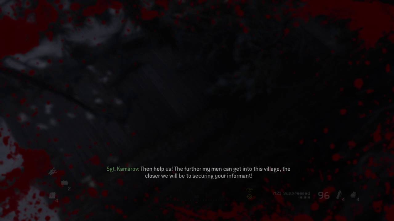 COD4 RM Campaign Trickshot.