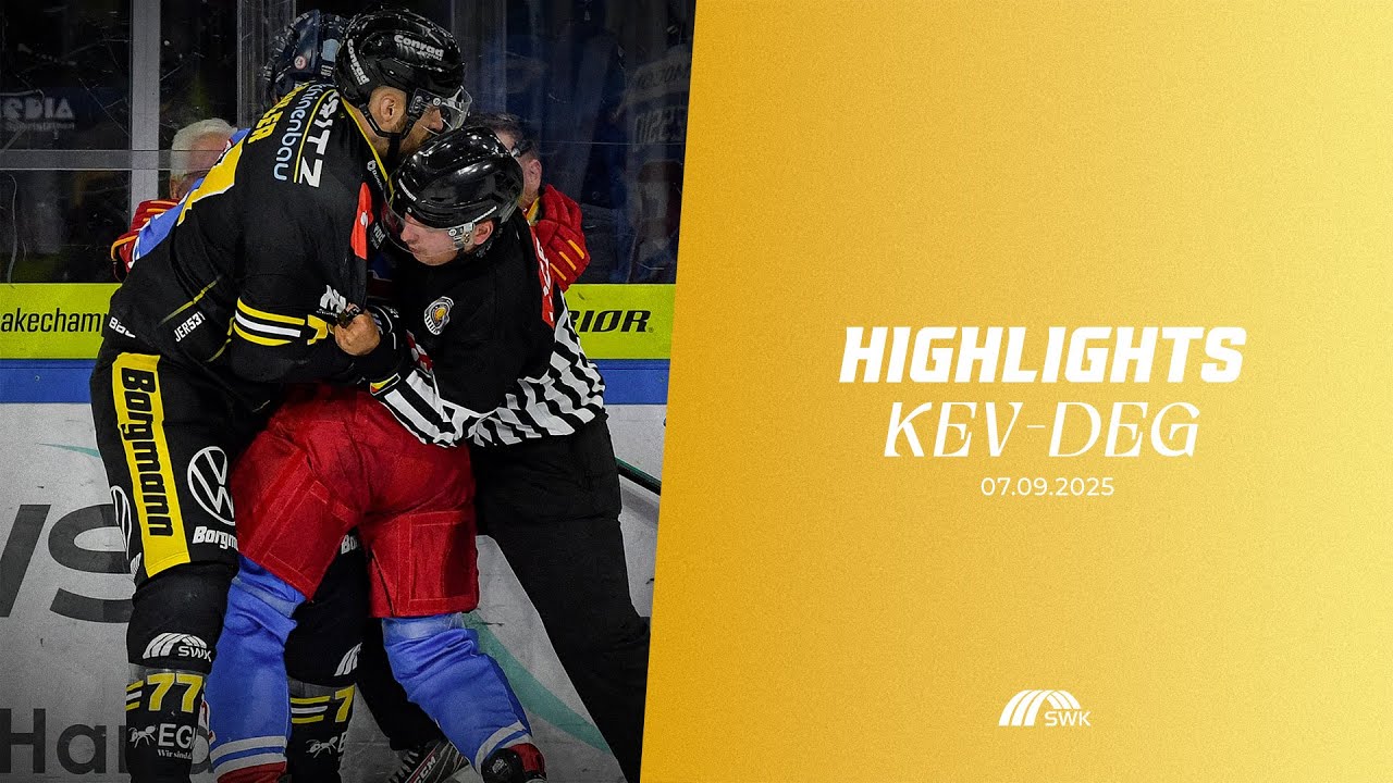 Es bleibt weiter hitzig – die Highlights vom Testspiel KEV–DEG am 07.09.