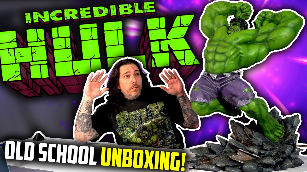 You wouldn't like me when I'm angry... HULK CLASSIC Premium Format by SIDESHOW | Statue Review