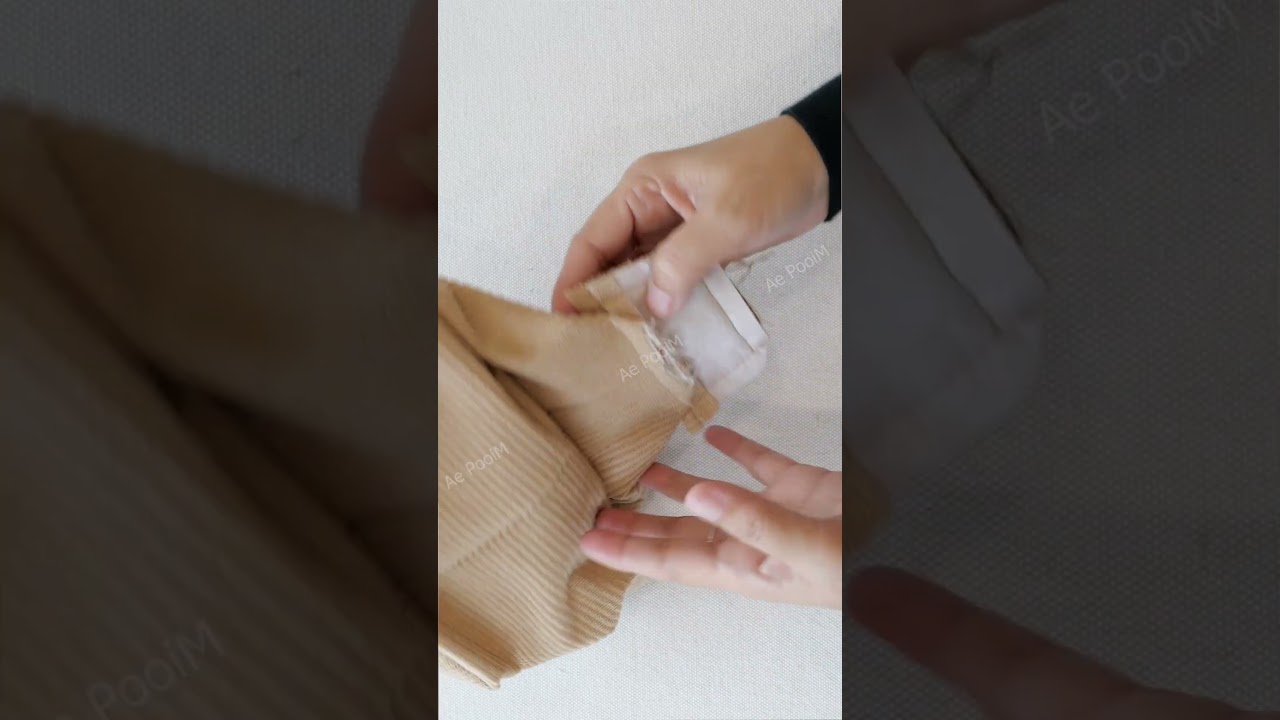 🌸DIY Cute Zipper Pouch Bag  👜 #bag #sewing   #sewingprojects