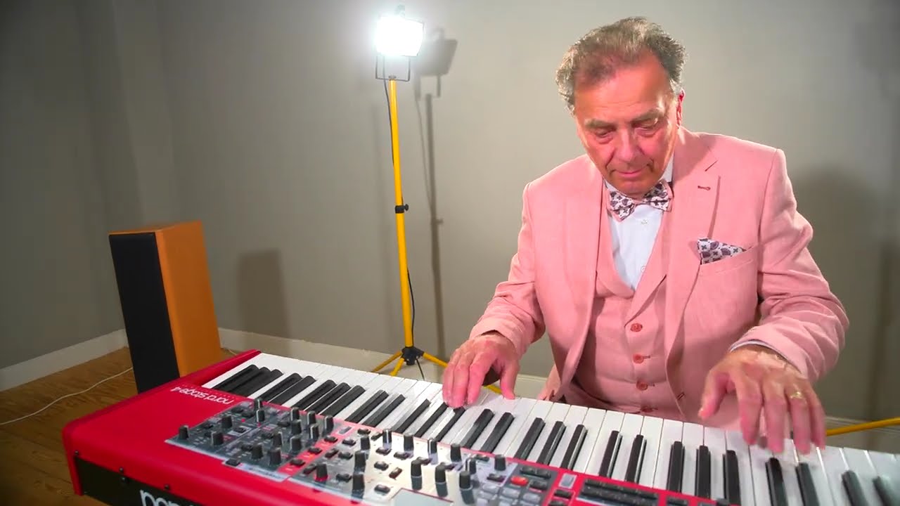 Géza Loso – Golden Gate Blues • Lefthanded Piano Performance on Nord Stage 4