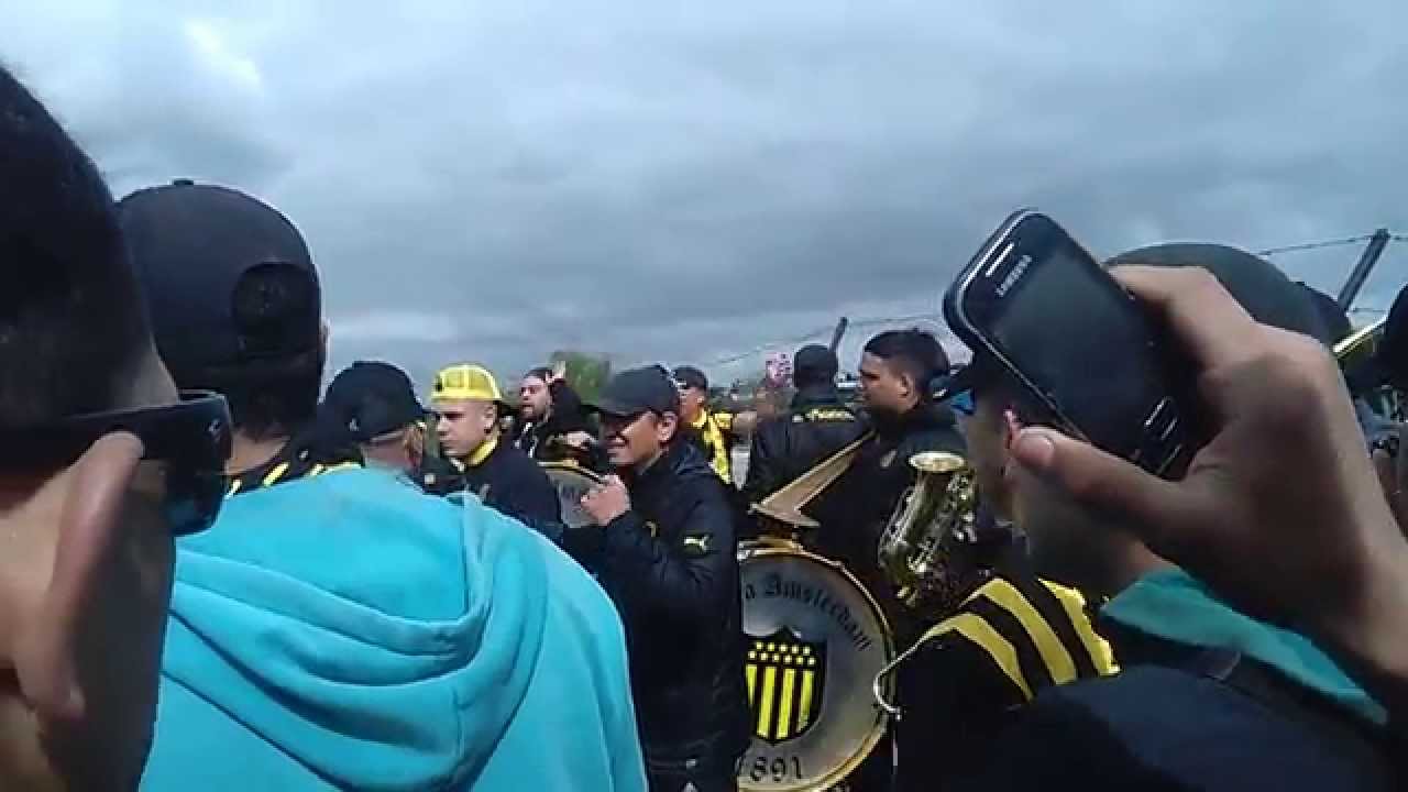 Percusión barra Amsterdam-Peñarol vs Danubio