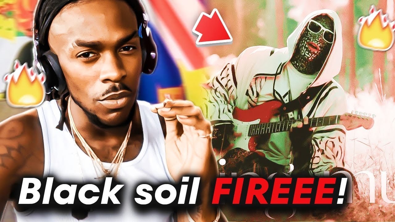 Black soil, talking much American reactive video