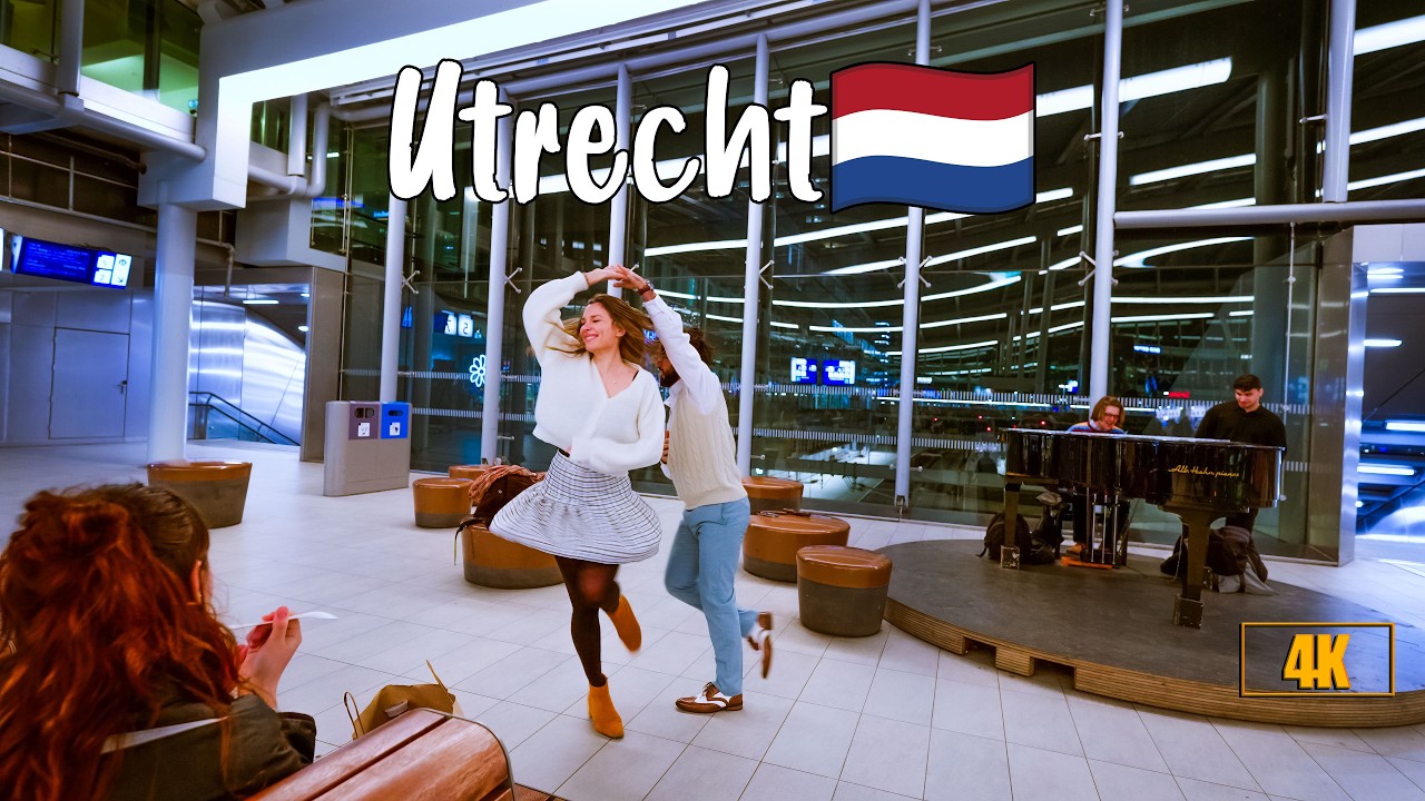 🇳🇱 Utrecht Netherlands Walking Tour 4K | Cozy Vibes