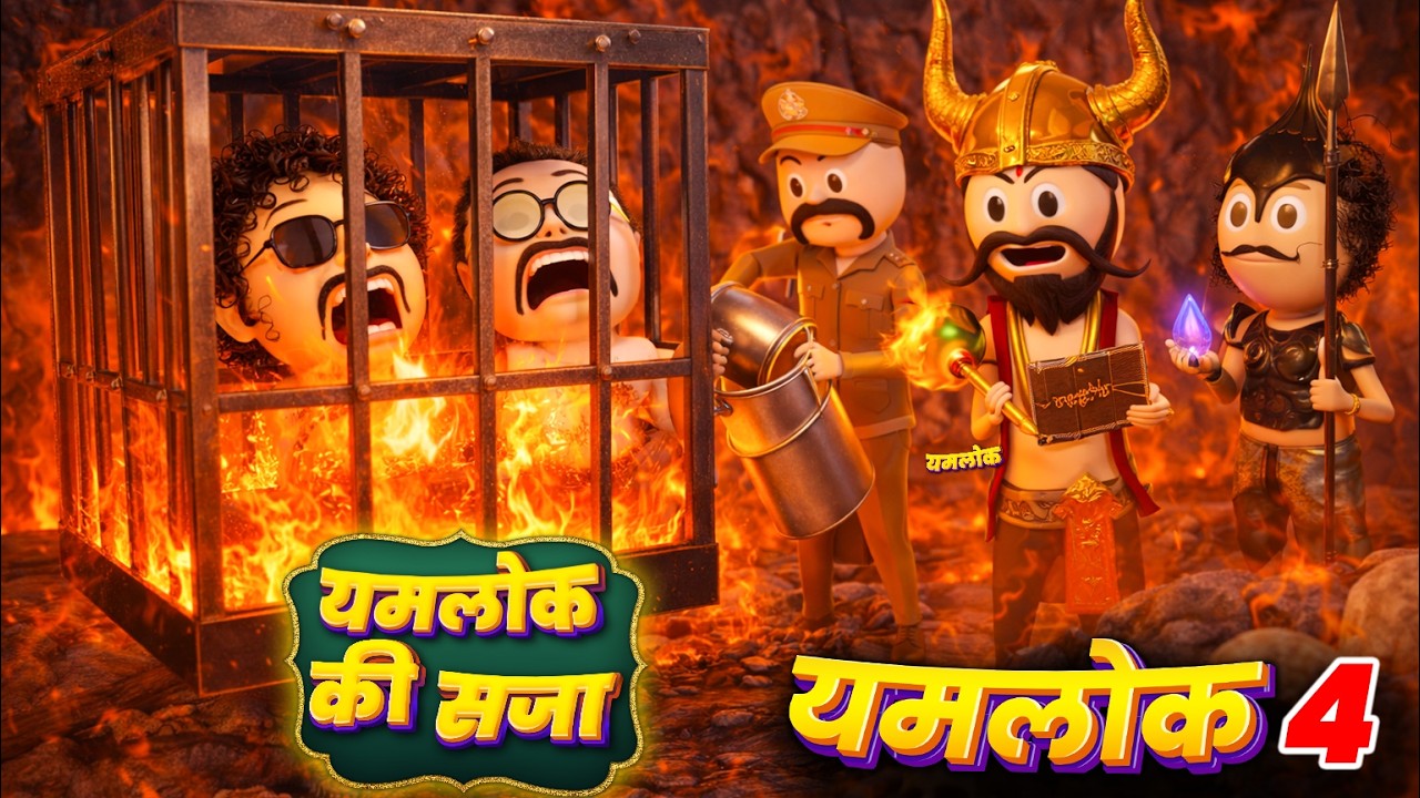 YAMLOK 4 - YAMLOK KI SAZA ( यमलोक की सजा ) / COMEDY SWAG / PM TOONS 