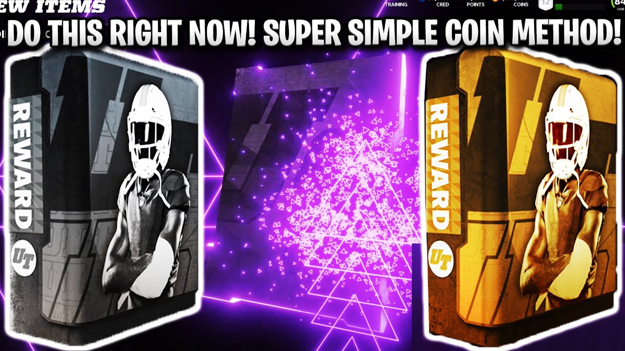 DO THIS RIGHT NOW! SUPER SIMPLE COIN METHOD! | MADDEN 22 ULTIMATE TEAM