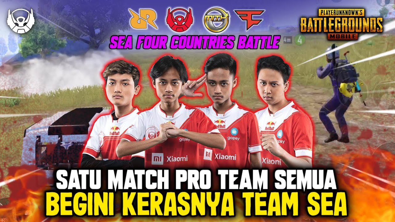4 COUNTRY BATTLE BEGINILAH KERASNYA TIM SEA DI MATCH INI!!! | Ryzen Gaming