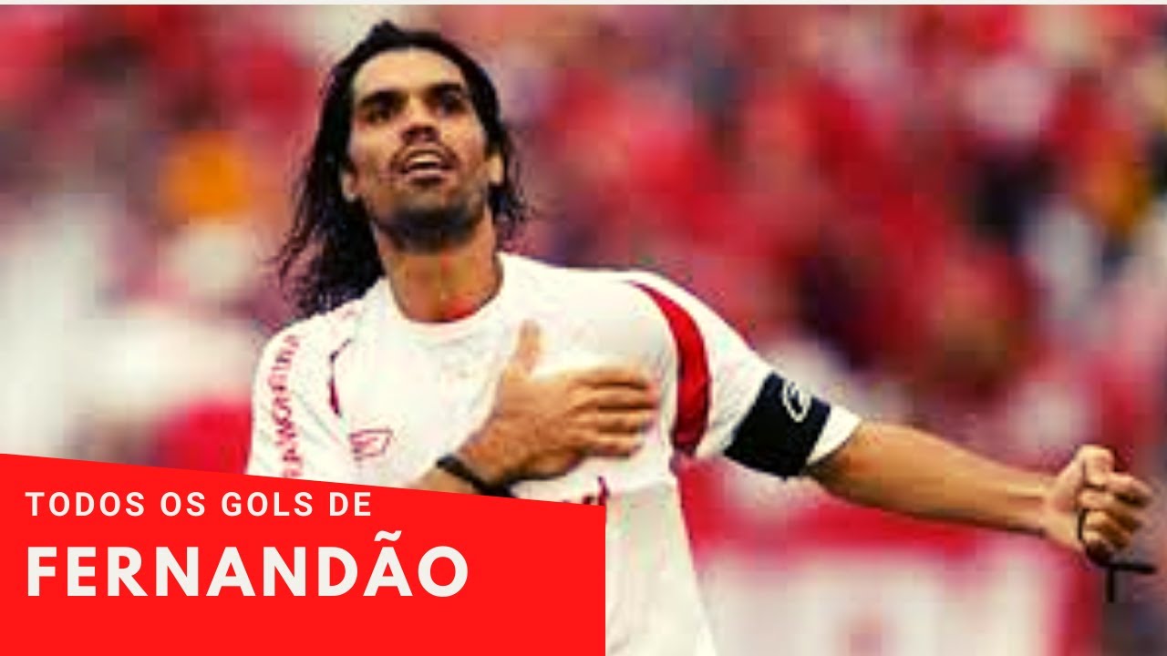 TODOS os 77 Gols de FERNANDÃO Pelo INTERNACIONAL - Em ordem CRONOLÓGICA - História Colorada