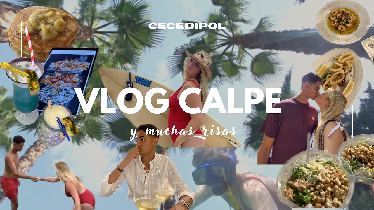 VLOG VIAJE A CALPE con mi novio | Cecedipol