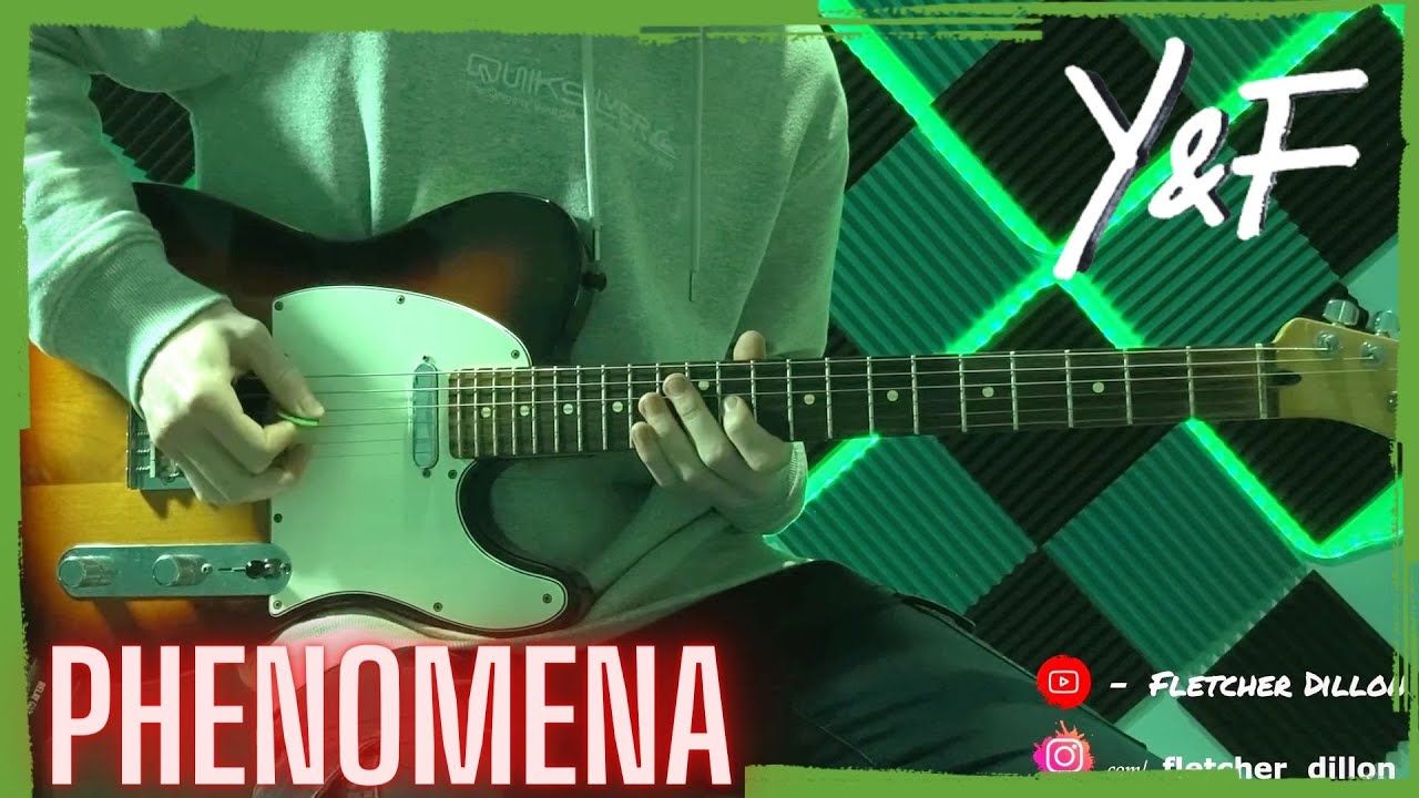 Phenomena (DA DA) Lead Guitar Tutorial / Cover - Hillsong Y&F - Fletcher Dillon
