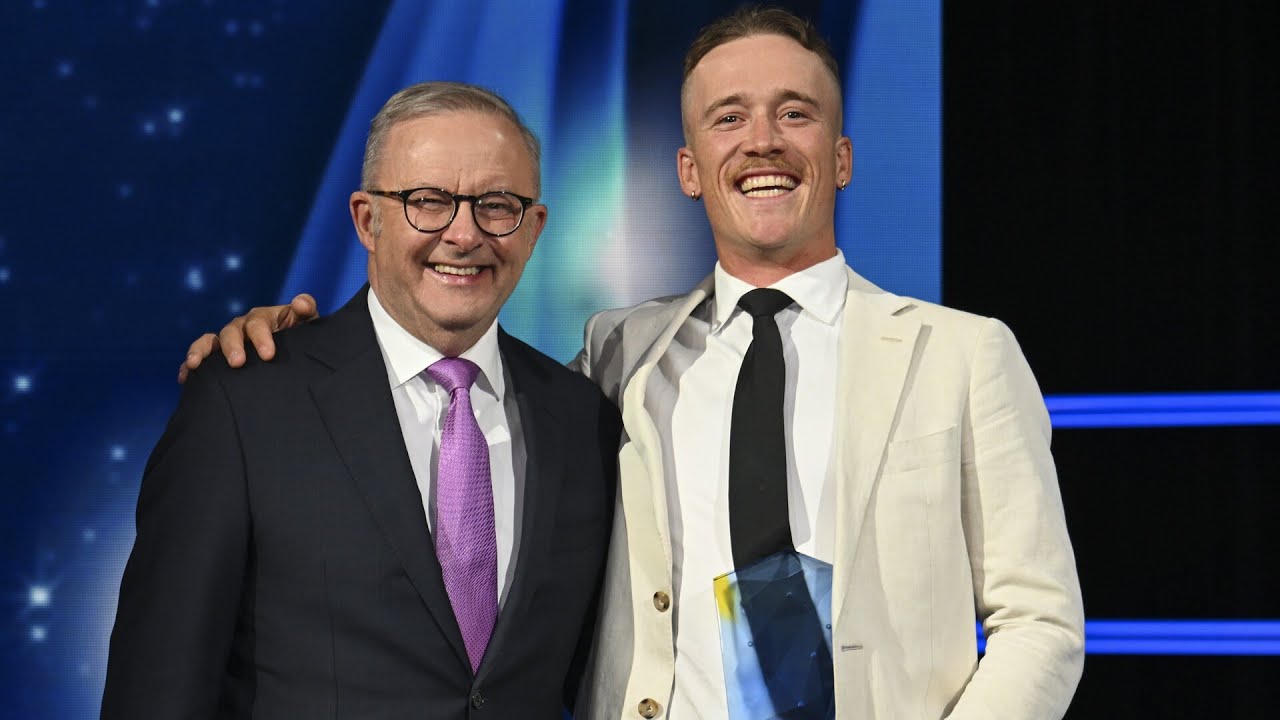 ‘Last night was special’: Nedd Brockmann awarded Young Australian of the Year
