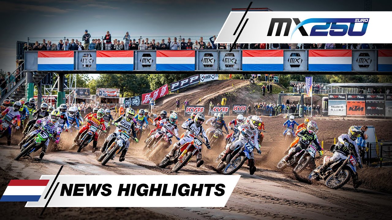 News Highlights EMX250 Race 2 | 2025 MXGP of The Netherlands
